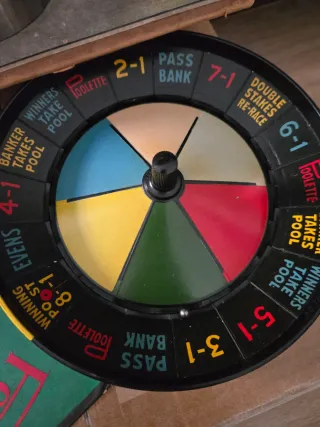 Poolette Ruleta Antigua Juego Mesa