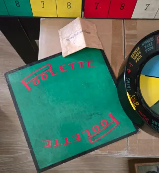 Poolette Ruleta Antigua Juego Mesa