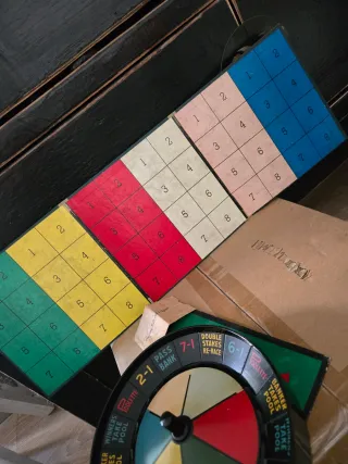 Poolette Ruleta Antigua Juego Mesa