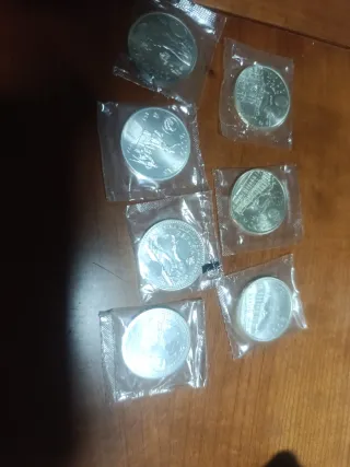 Lote de monedas coleccionables