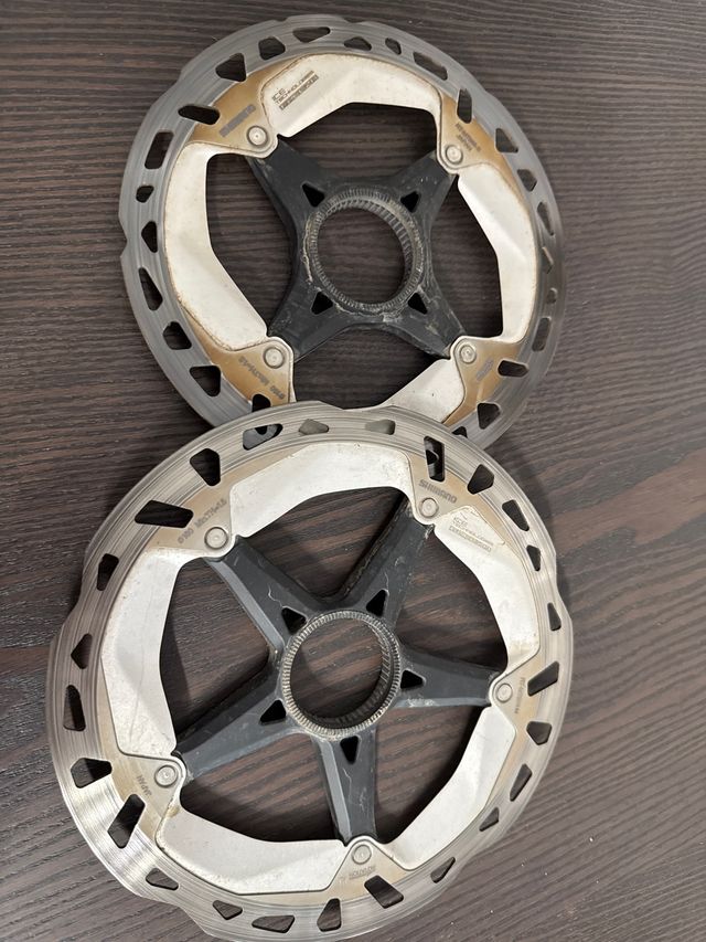 Discos Shimano Ice Tech 180mm y 160mm