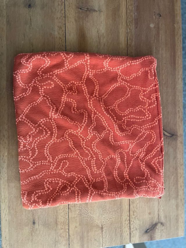 Funda Cojín Ikea Guldfly Naranja 50x50