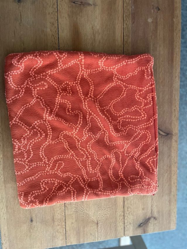 Funda Cojín Ikea Guldfly Naranja 50x50