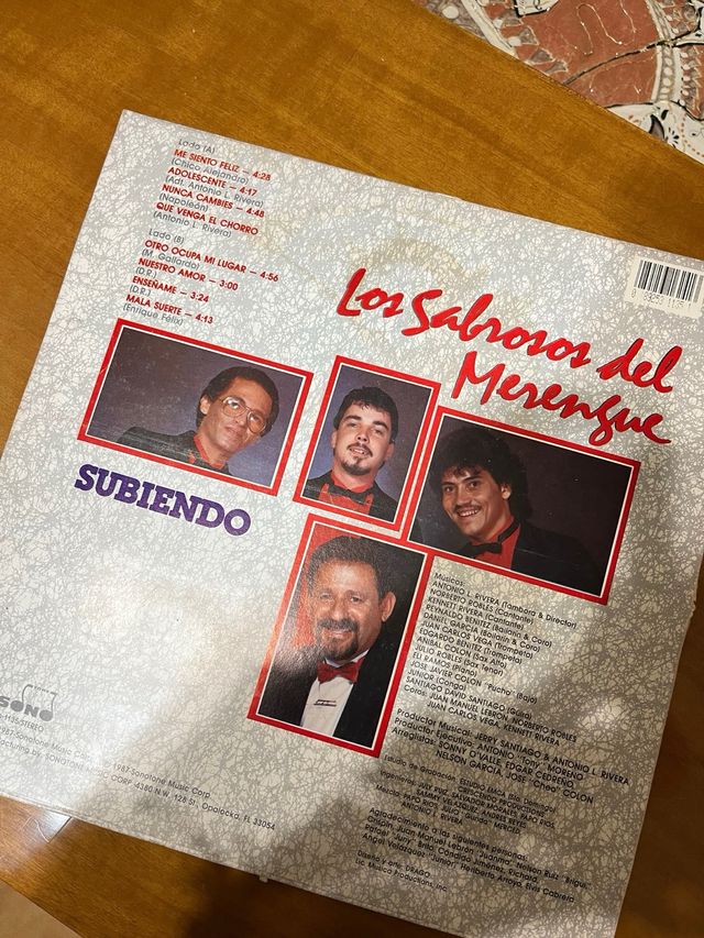 Vinilo Los Sabrosos del Merengue - Subiendo