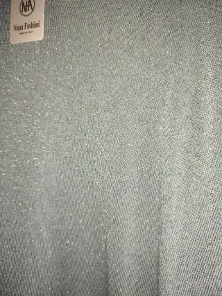 Jersey Nana Fashion Mujer Manga Corta Plata