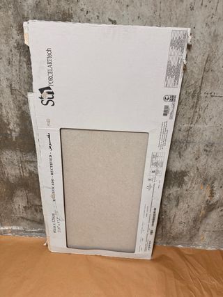 7 m2 Suelo Porcelánico 120x60 + 9ml Rodapié