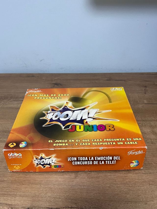 Juego de mesa ¡Boom! Junior Famosa