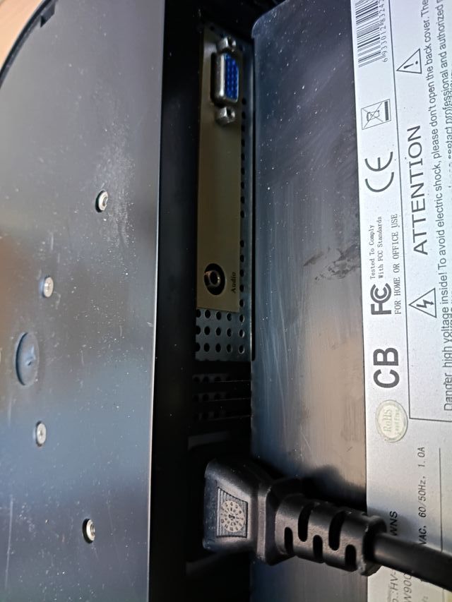 Monitor Hannspree Negro/Plata