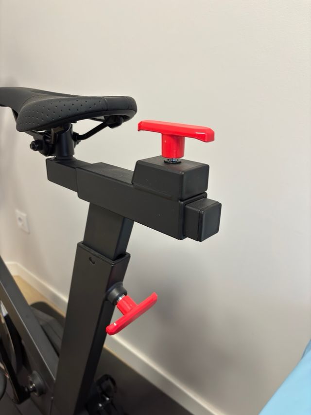 Bicicleta Estática Negra Domyos