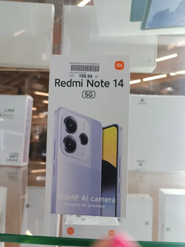 Xiaomi Redmi Note 14 5G 128GB Lila