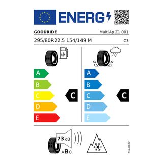 Neumático Camión Goodride 295/80 R22.5