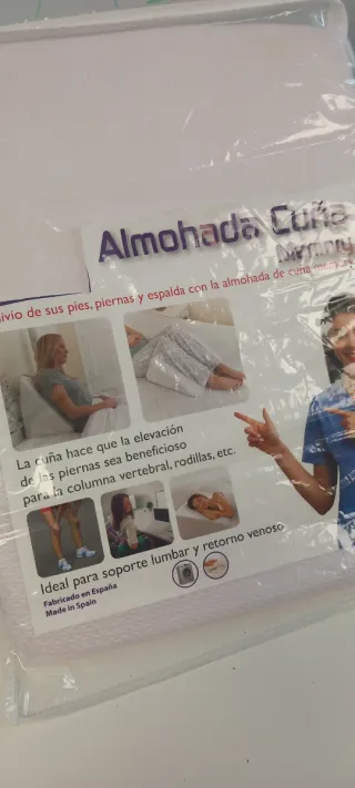 Almohada Cuña con funda cremallera