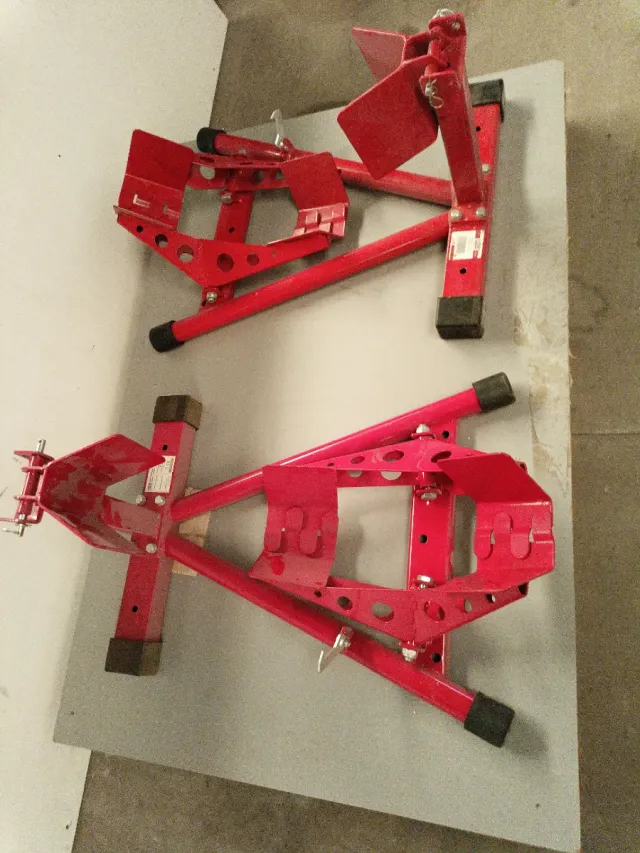 Caballete Soporte Moto Rojo