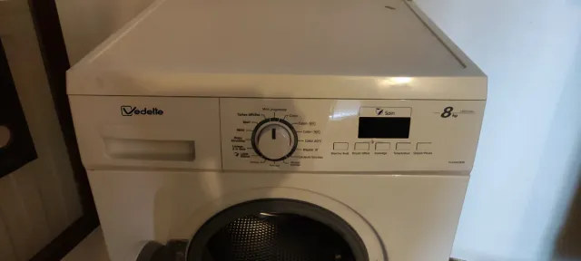 Lavadora Vedette 8kg