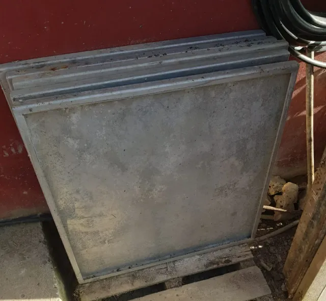 Tapa de arqueta de aluminio