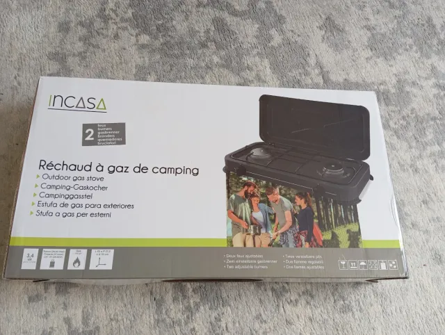 Estufa Gas Exterior 2 Fuegos