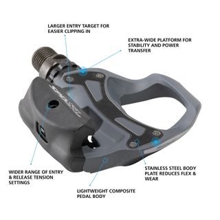 Pedais Shimano PD-R550 SPD-SL