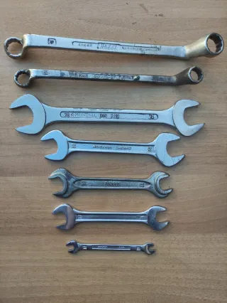 Set Chiavi Poligonali e fisse a forchetta PZ.7