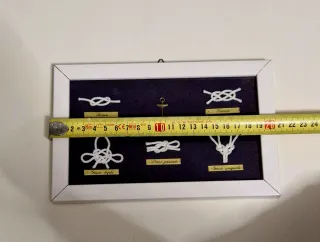 Quadretto Nodi Marinari con Ancora