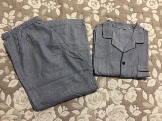 Pigiama uomo invernale blu