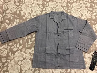 Pigiama uomo invernale blu