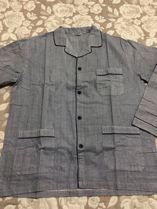 Pigiama uomo invernale blu