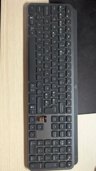 Teclado Logitech MX Keys Negro/Gris