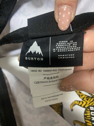 Funda Tabla Snowboard Burton Camuflaje