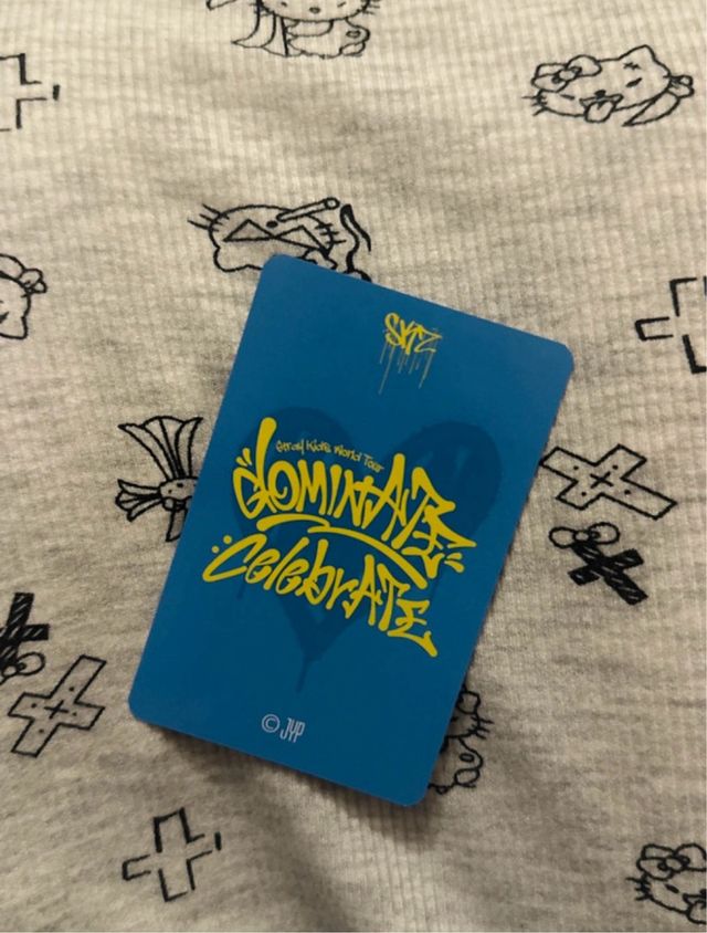 Jeongin I.N Photocard Dominate Celebrate