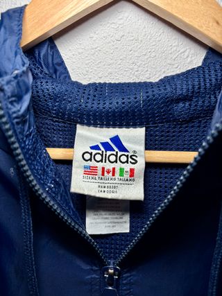 Chaqueta Adidas Vintage Azul Marino