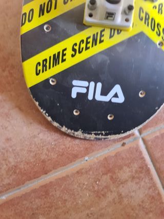 Skate Fila Diseño Crime Scene