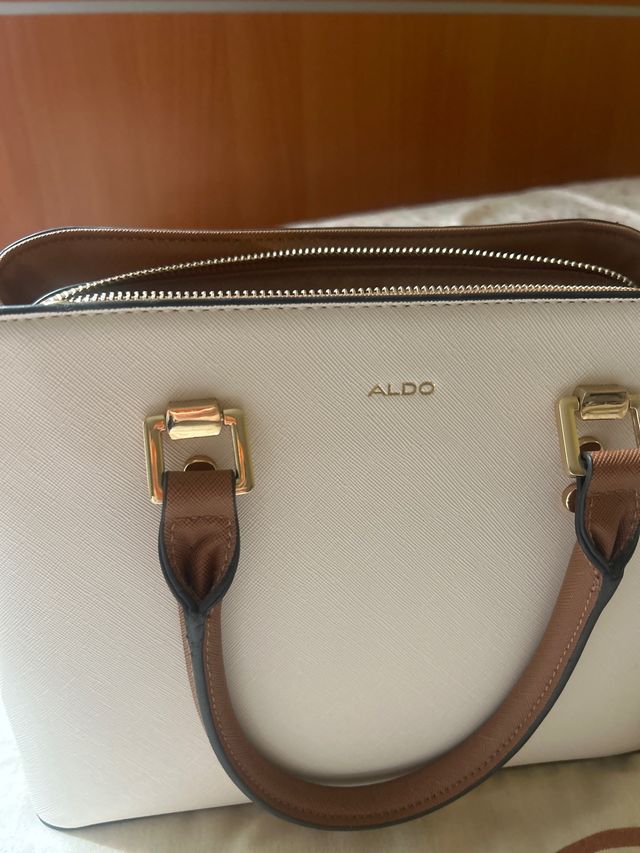 Bolso ALDO beige y marrón