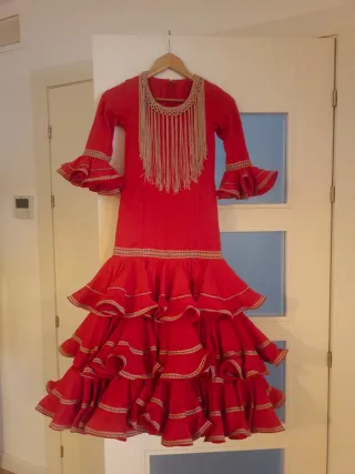 Traje Flamenca Niña Talla 10