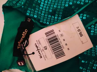 Vestido fiesta lentejuelas Tintoretto Talla 42