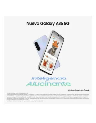 Samsung Galaxy A36 5G 256GB Blanco