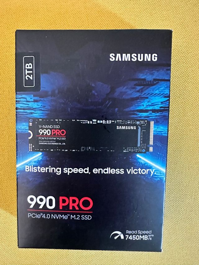 Samsung 990 PRO 2TB NVMe PCIe 4.0 SSD PS5