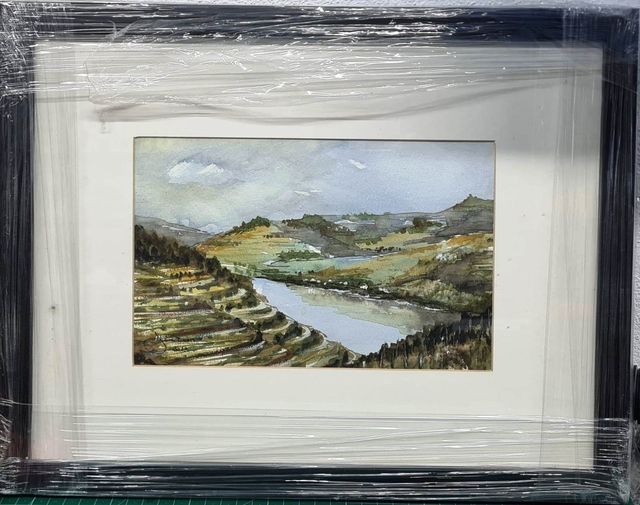 Pintura Original Aguarela José Barbosa