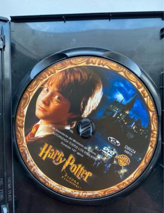 DVD Harry Potter y la Piedra Filosofal