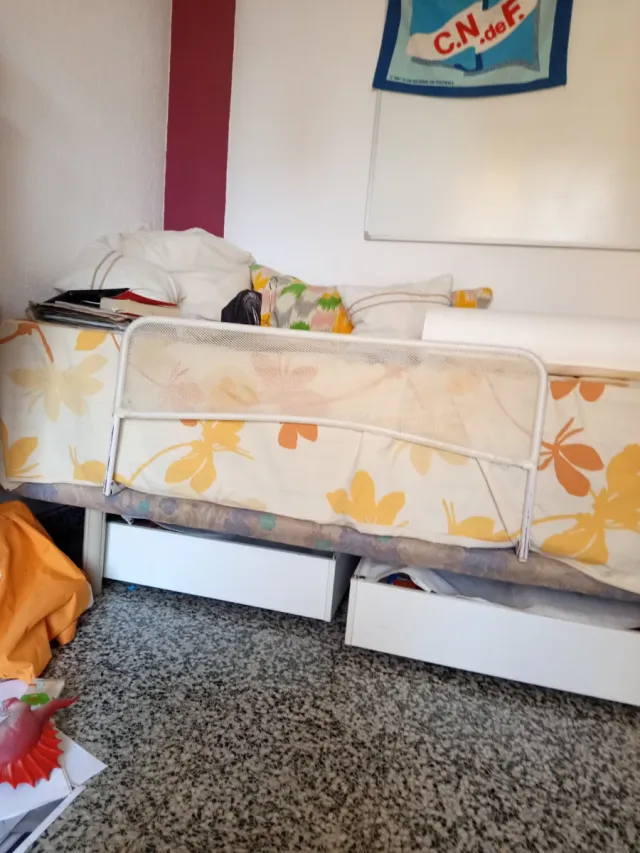 Barandilla de seguridad para cama