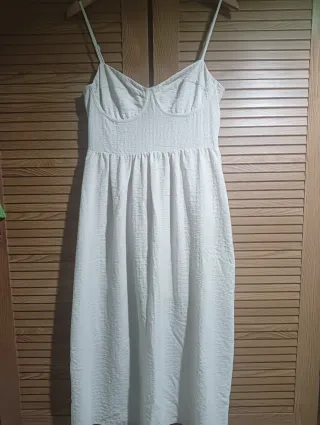 Vestido tirantes con aros