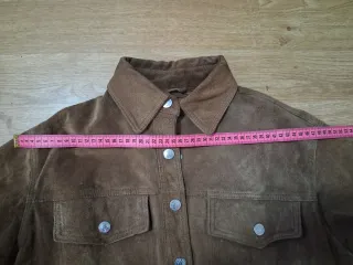 Chaqueta vintage ante marrón