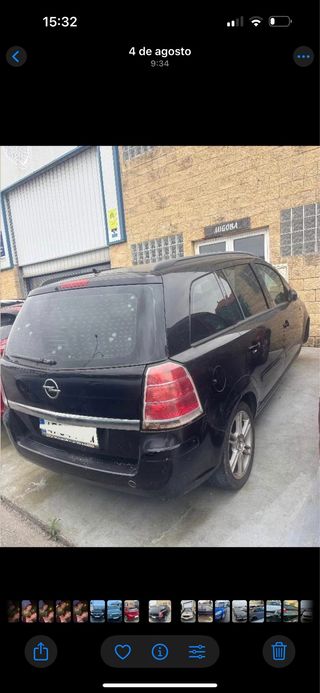Despiece Opel Zafira