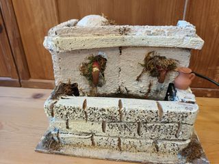 Pessebre/Belen font, Fuente,  pesebre 