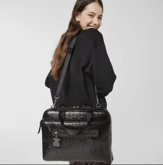 Maletín Tous Lindsay Negro