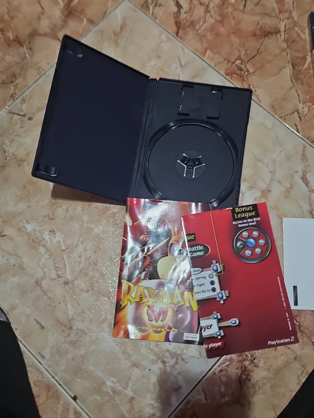 Rayman M Ps 2.Solo caja y manual no Wallapay