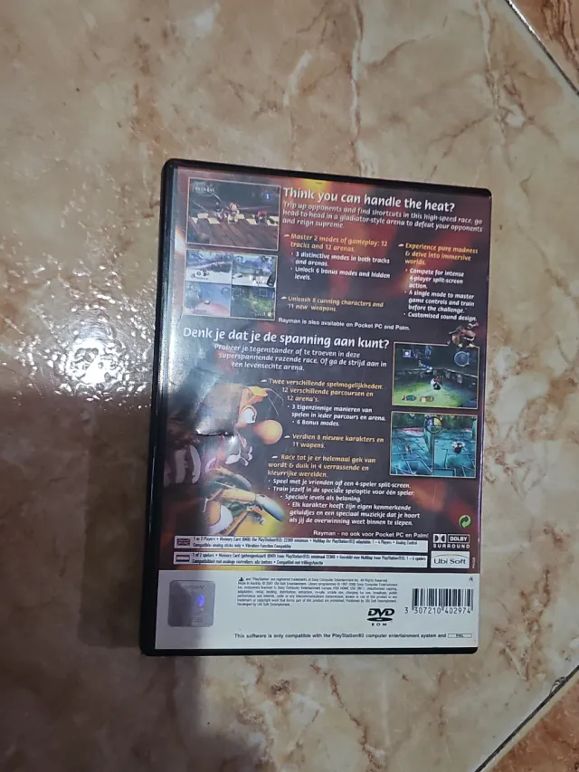 Rayman M Ps 2.Solo caja y manual no Wallapay