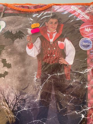 Disfraz Vampiro Niño Halloween