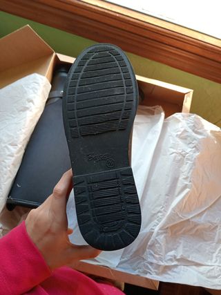 Botas de agua Zara Talla 36/37 Negras