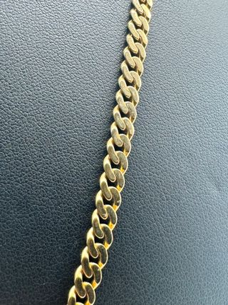 02-0049 CADENA BARBADA ORO 14 KILATES