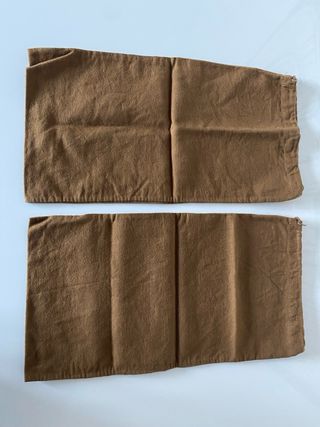 Porta scarpe Gucci in tessuto marrone